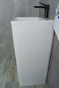 Раковина напольная Gid Autonomo 42 Nb148 81117 белая купить в интернет-магазине Sanbest