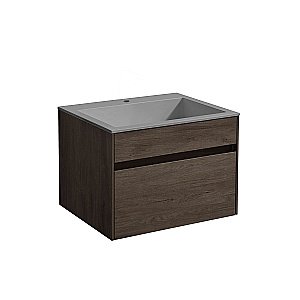 Тумба с раковиной Vincea Chiara 60 R.Oak для ванной в интернет-магазине Sanbest