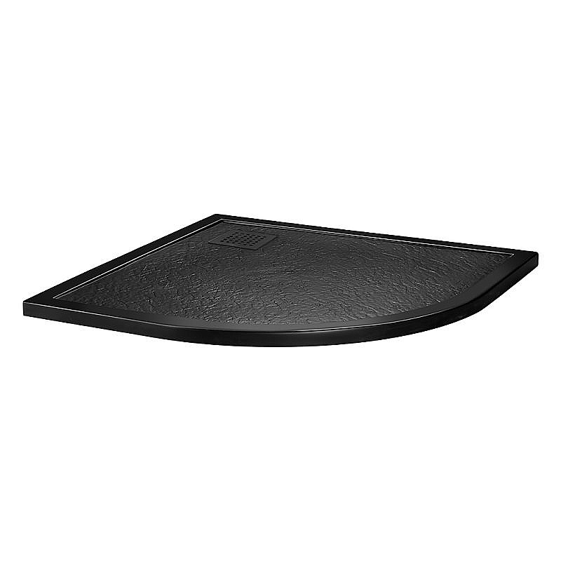Душевой поддон Belbagno TRAY-MR-UNO-R-90-550-35-NERO-NO черный/решетка черная матовая купить в интернет-магазине Sanbest