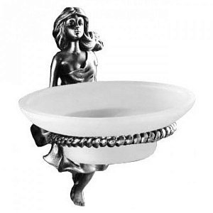 Мыльница Art&Max Athena AM-0615-T серебро купить в интернет-магазине сантехники Sanbest