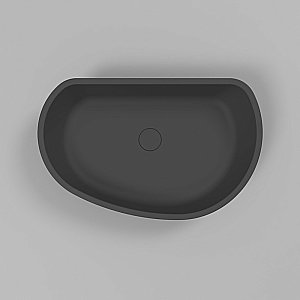 Раковина накладная WhiteCross Ametrine 60 0718.060037.201 черная матовая купить в интернет-магазине Sanbest