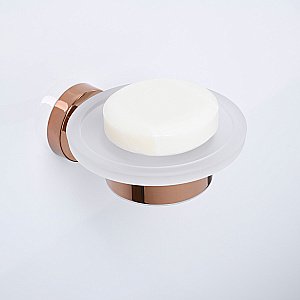 Мыльница WasserKRAFT Asphe K-77729 розовое золото купить в интернет-магазине сантехники Sanbest