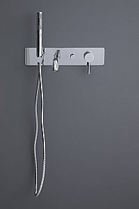 Смеситель для ванны Allen Brau Priority 5.31006-00 хром купить в интернет-магазине сантехники Sanbest