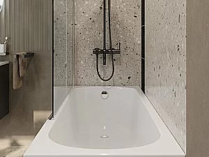 Ванна акриловая Cezares 175x75 ECO-175-75-41-W37 белая купить в интернет-магазине Sanbest