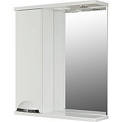 Зеркало со шкафом Mixline ЭТЬЕН 542407 60 левый купить в интернет-магазине сантехники Sanbest
