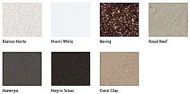 Столешница из кварцевого агломерата Caprigo Бурже 80 20 мм образцы цветов на выбор купить в интернет-магазине сантехники Sanbest