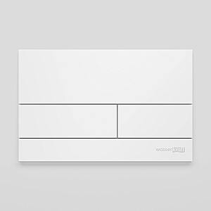 Кнопка для инсталяции WasserKraft WM04 белая матовая купить в интернет-магазине сантехники Sanbest