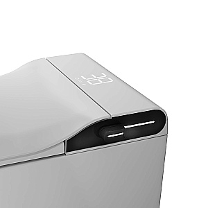 Унитаз подвесной Grossman Smart GR-5701 белый глянцевый, с крышкой микролифт купить в интернет-магазине Sanbest