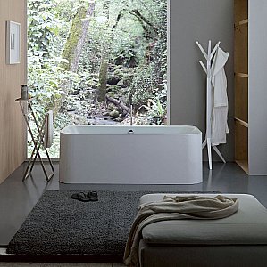 Ванна акриловая Kerasan Tribeca 743001 170х80 белая купить в интернет-магазине Sanbest