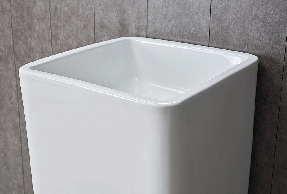 Раковина напольная Gid Autonomo 41 Nb149 81119 белая купить в интернет-магазине Sanbest