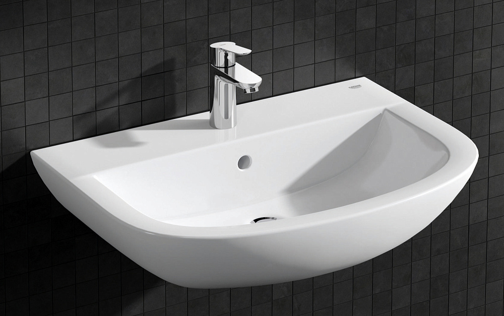 Раковина с пьедесталом Grohe Bau Ceramic GR2007-1 61 купить в интернет-магазине Sanbest