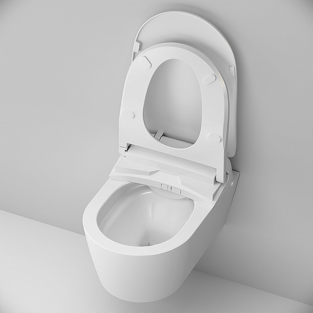 Унитаз подвесной AM.PM Func C8F1702SC белый, безободковый, функция биде купить в интернет-магазине Sanbest