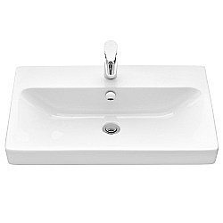 Раковина Акватон Адриана 70 1WH501628 белая купить в интернет-магазине сантехники Sanbest