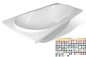 Ванна Эстет Астра 170x80 цвет по RAL купить в интернет-магазине Sanbest