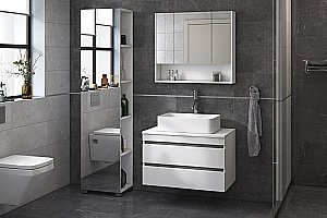 Зеркальный шкаф VIGO Urban 39-800 купить в интернет-магазине сантехники Sanbest