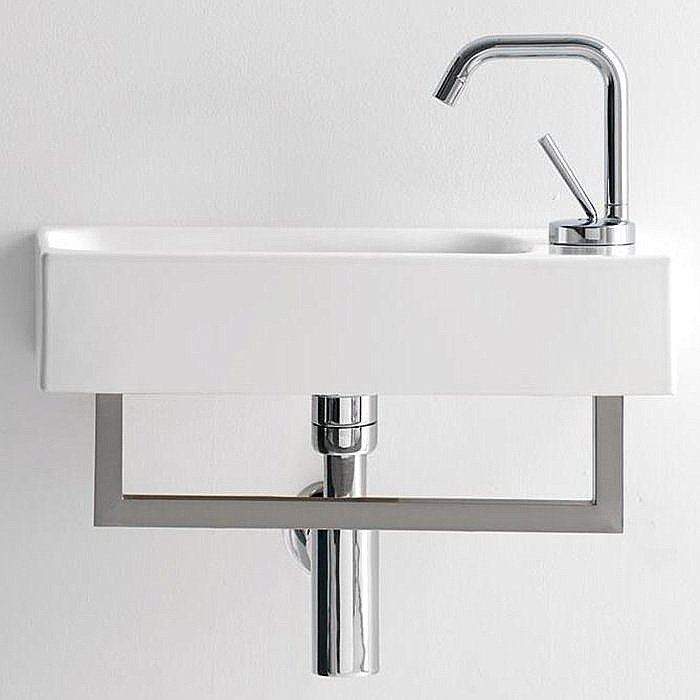 Раковина подвесная Kerasan Cento 45 белая купить в интернет-магазине Sanbest