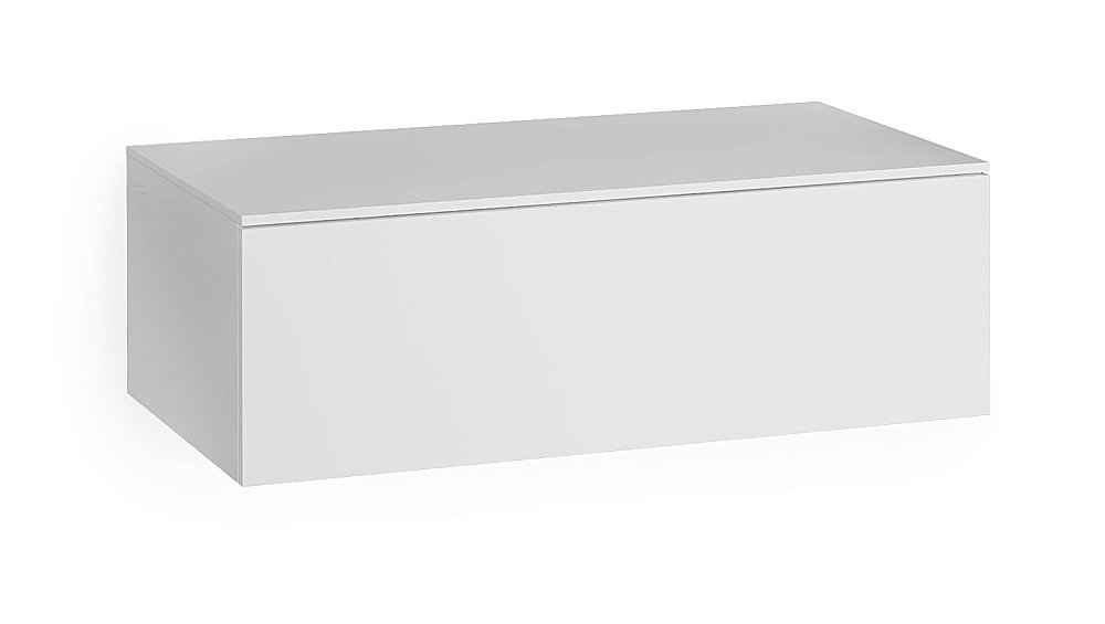 Тумба с раковиной Jorno Modulare 80 белая для ванной в интернет-магазине Sanbest