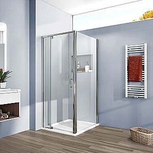 Душевой уголок Vincea Intra VSR-1I901090CL 90x90 стекло прозрачное/профиль хром купить в интернет-магазине Sanbest