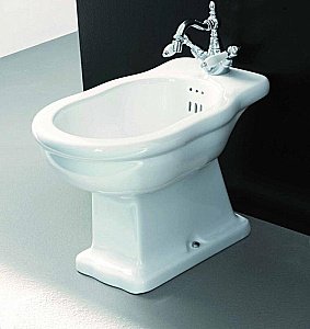Биде напольное ARTCERAM Hermitage HEB002 01 00/ EE06 bi*1 белое купить в интернет-магазине Sanbest