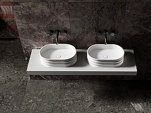 Раковина Abber Stein AS2650 белая матовая купить в интернет-магазине Sanbest