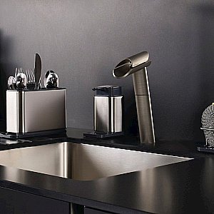 Смеситель для кухни PAINI Morgana 73PW579KM никель купить в интернет-магазине сантехники Sanbest