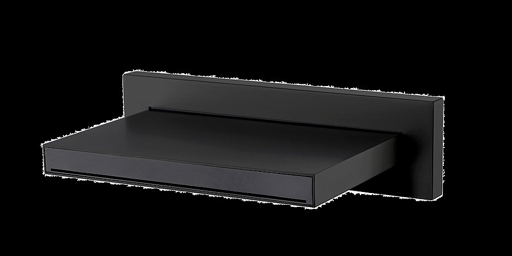 Излив для ванны Boheme Zodiac 625/2-B черный матовый купить в интернет-магазине сантехники Sanbest