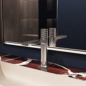 Смеситель для раковины Vincea Domus VBF-5DM01CH, хром купить в интернет-магазине сантехники Sanbest