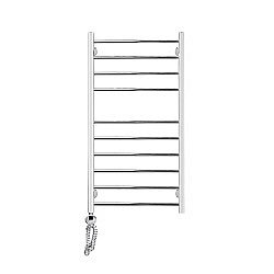 Полотенцесушитель электрический Domoterm Куба П10 500х1000 EL хром левый купить в интернет-магазине сантехники Sanbest