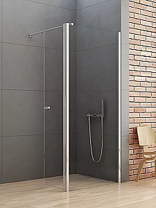 Душевое ограждение NEW TRENDY NEW SOLEO K-0755 60 стекло прозрачное/профиль хром купить в интернет-магазине Sanbest