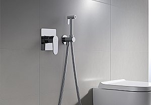 Гигиенический душ Aquatek Оберон AQ1219CR хром купить в интернет-магазине сантехники Sanbest