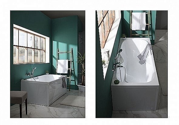 Акриловая ванна Aquanet Polo 170x80 205539 с к/с10 купить в интернет-магазине Sanbest