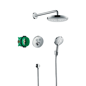 Душевая система Hansgrohe Raindance Select S 27297000 хром купить в интернет-магазине сантехники Sanbest