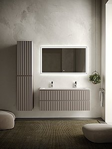 Тумба с раковиной Sancos SNOB R SNR120SM 120 Doha Soft для ванной в интернет-магазине Sanbest