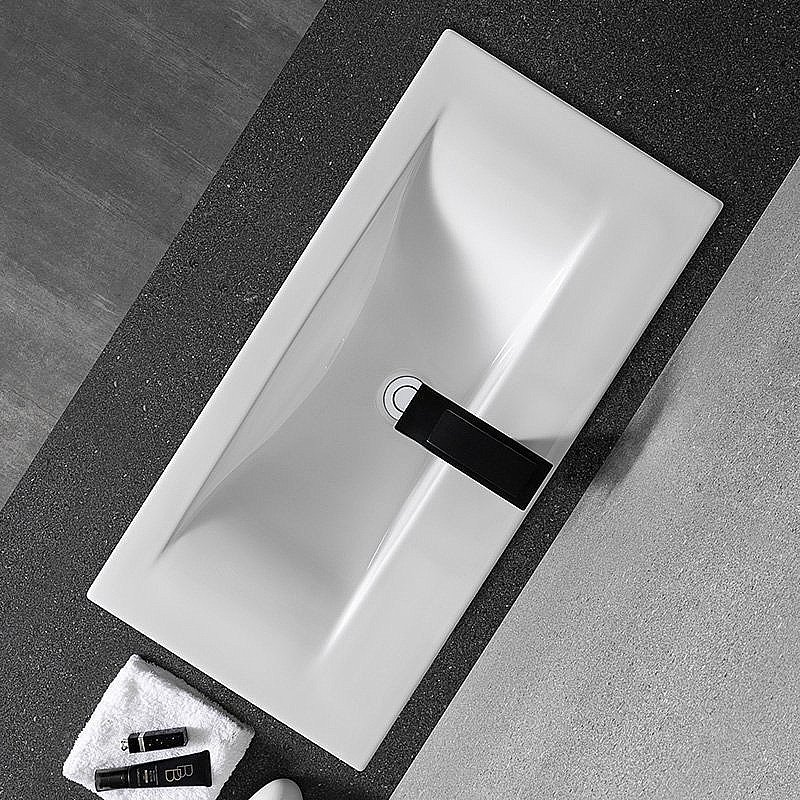 Раковина CeramaLux N 81,5 9393-80 белая купить в интернет-магазине Sanbest