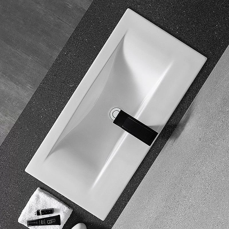 Раковина CeramaLux N 81,5 9393-80 белая купить в интернет-магазине Sanbest