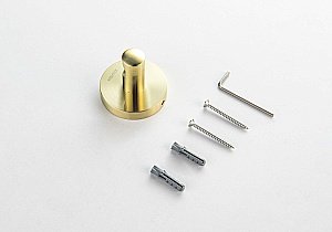 Крючок Aquatek Оберон AQ4201BG золото шлифованное купить в интернет-магазине сантехники Sanbest