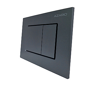 Кнопка для инсталляции Azario NEW-TS AZ-ABS-001-GG оружейная сталь матовая купить в интернет-магазине сантехники Sanbest