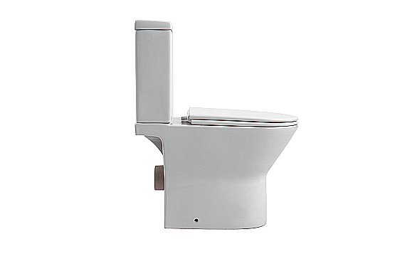 Унитаз-компакт Aquatek Леон AQ2785-00 белый, с крышкой микролифт, с бачком купить в интернет-магазине Sanbest