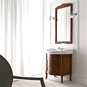 Тумба с раковиной Kerasan Retro 73 орех для ванной в интернет-магазине Sanbest