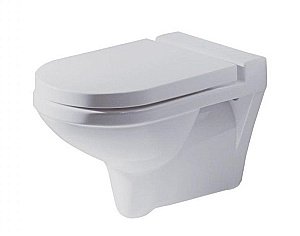 Унитаз подвесной Bravat NEW MOON C2166W-ENG с крышкой микролифт купить в интернет-магазине Sanbest