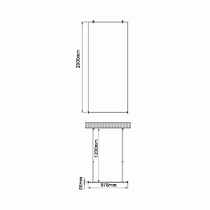 Душевое ограждение WasserKRAFT Vechte 60W44BN 100 фиксатор никель/стекло прозрачное купить в интернет-магазине Sanbest