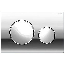 Кнопка для инсталляции Azario NEW AZ-017.02 хром купить в интернет-магазине сантехники Sanbest