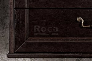 Тумба с раковиной Roca America Evolution W ZRU9302952 85 дуб темный для ванной в интернет-магазине Sanbest