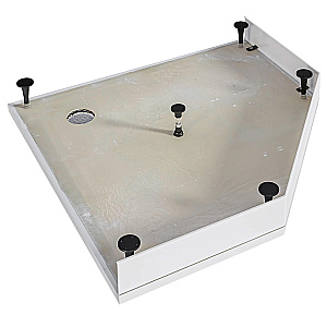 Душевой поддон Good Door Strike PNT 90х90 ЛП00485 белый купить в интернет-магазине Sanbest