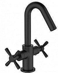 Смеситель для раковины Orange Mia M34-011b черный купить в интернет-магазине сантехники Sanbest