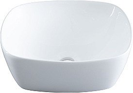 Раковина накладная Aquanet Trend-1 40 273683 белая купить в интернет-магазине Sanbest