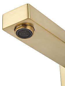 Смеситель для раковины встраиваемый WONZON & WOGHAND FRAME, Брашированное золото (WW-88869010- BG) купить в интернет-магазине сантехники Sanbest