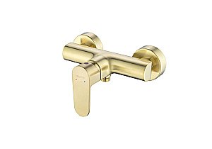 Cмеситель для душа Aquatek Оберон AQ1260BG золото шлифованное купить в интернет-магазине сантехники Sanbest