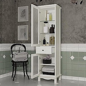 Пенал Опадирис Омега 45 слоновая кость для ванной в интернет-магазине сантехники Sanbest