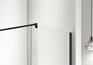 Душевое ограждение Aquatek AQ WIW 10020GM 100 стекло прозрачное/профиль оружейная сталь купить в интернет-магазине Sanbest